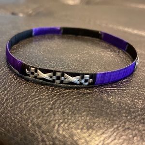 NWOT Purple Hand crafted horse hair bracelet made in Chile